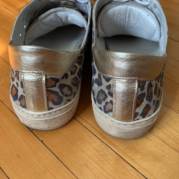 Piranha | animal print suede running shoes size 39 - Picture 3 of 5